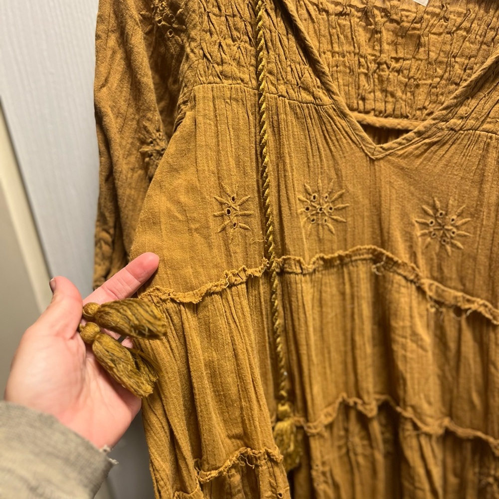 Free People celestial Midi Dress - Picture 3 of 4